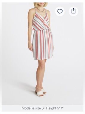Market & Spruce Liliana Surplice Dress